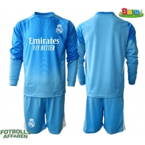 Real Madrid Målvakt Hemmaställ Barn 2025-26 Långärmad (+ Korta byxor)